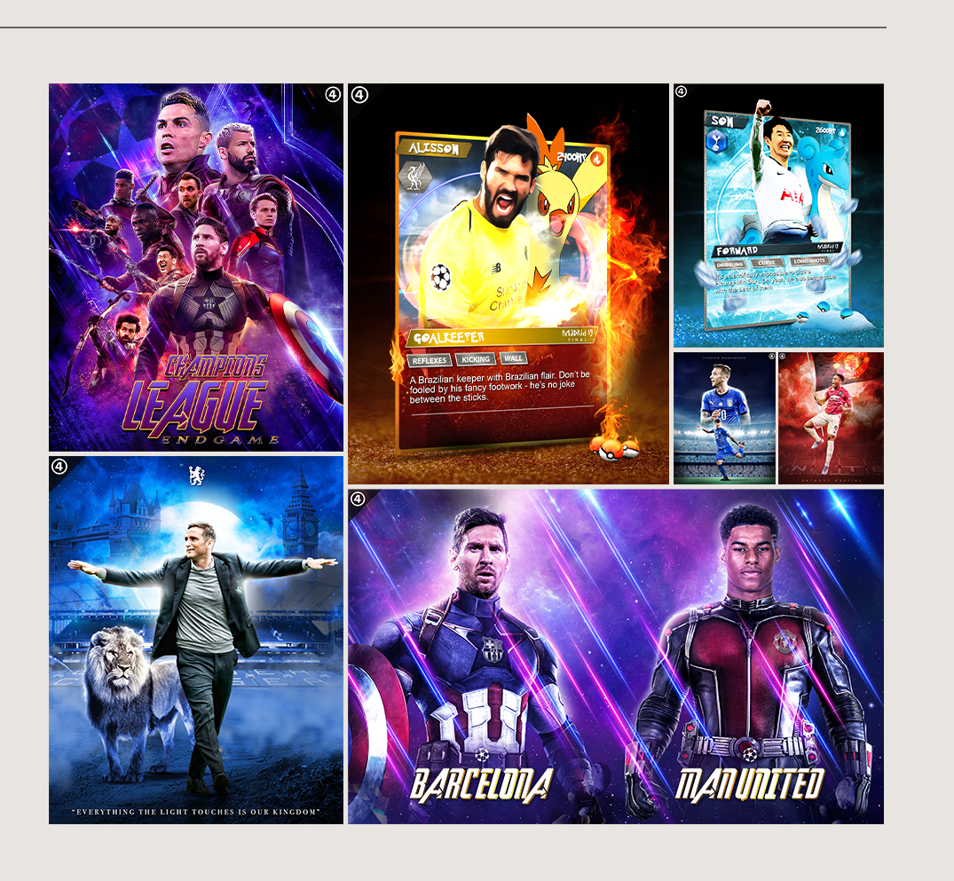 433 football social graphics