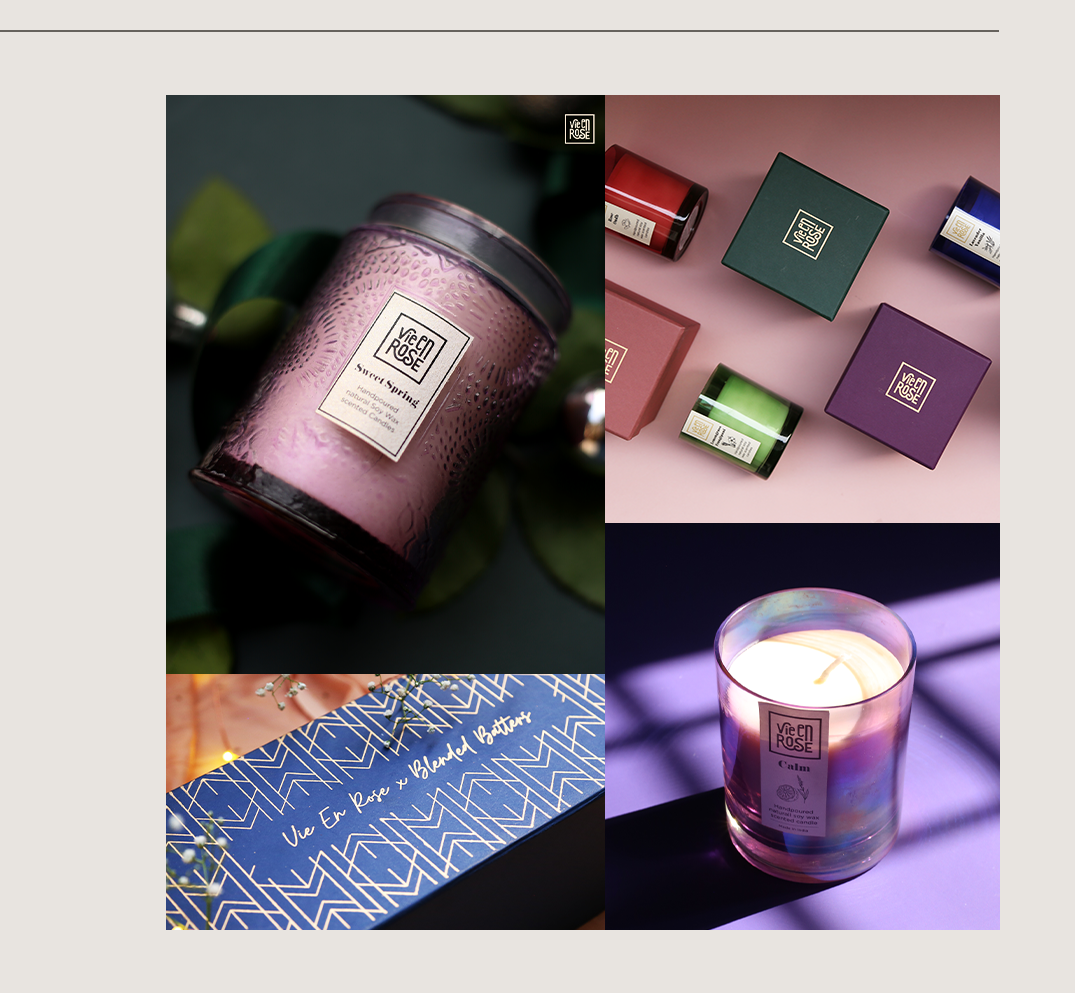 Vie En Rose home fragrance
